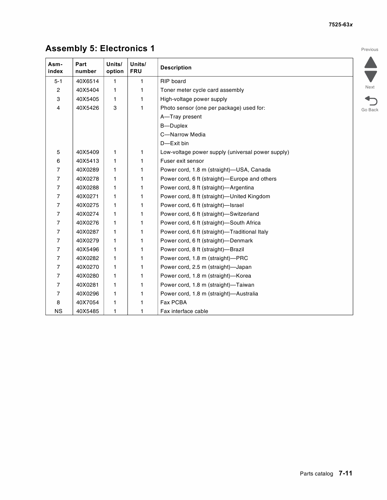 Lexmark X X548de X548dte 7525 Service Manual-6